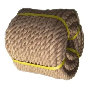 Cuerda de cáñamo natural de 50 pies x 1 pulgada cuerda de_2