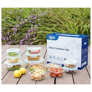 Bayco Glass Food Storage Containers with Lids 24 Piece_6