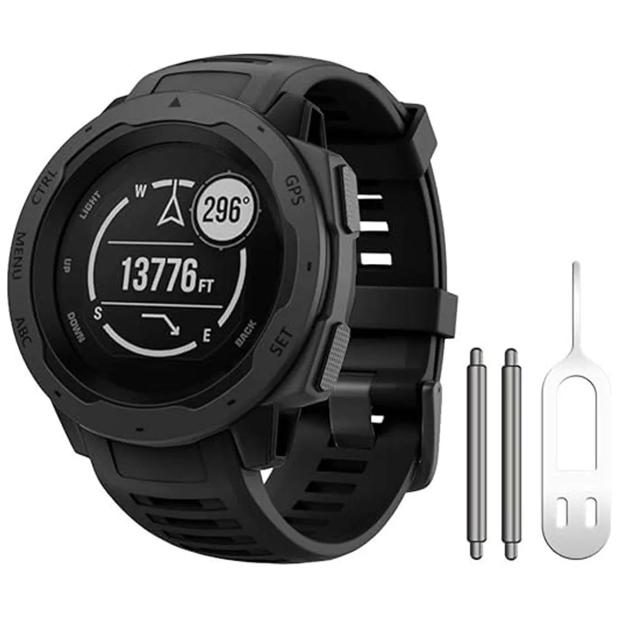 NotoCity Correa para reloj Garmin Instinct de silicona_1