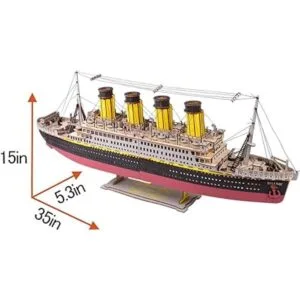 Bitopbi Rompecabezas de madera 3D de tamaño grande modelo_2