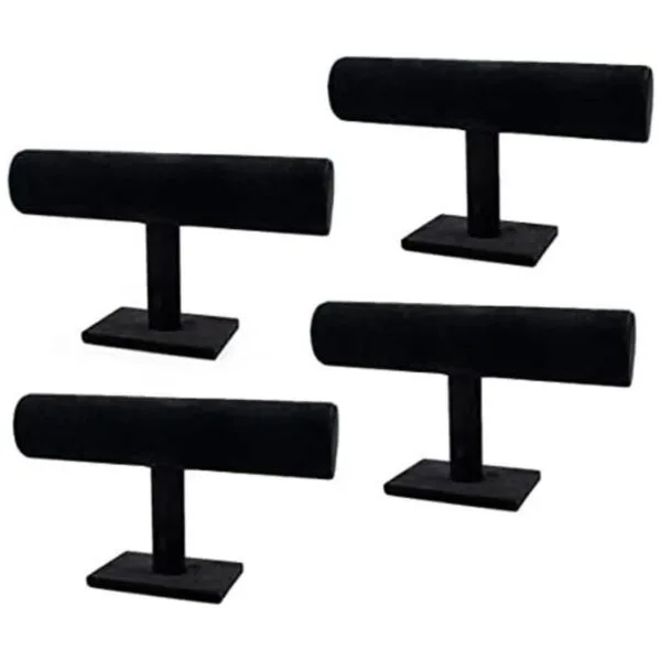 Foraineam Paquete de 4 soportes de exhibición de joyería_1
