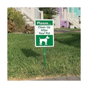 SmartSign Letrero de letrero y estaca para el patio de tu_3