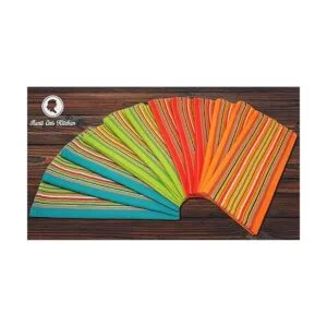 Toallas de cocina a rayas de salsa 100 algodón_2