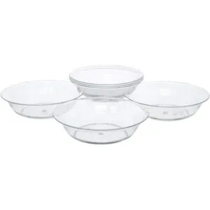 Plato para tarta de acrílico transparente profundo plato_1