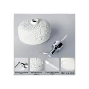 Dispensador de jabón dispensador de jabón de cerámica de_4