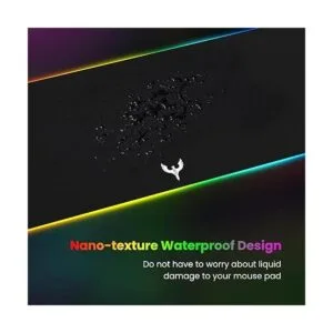 Tapete para mouse para videojuegos RGB suave_4