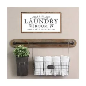 Letreros de lavandería para decoración del hogar un_3