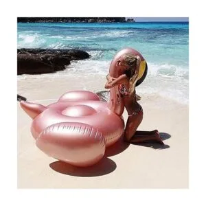 Jasonwell Giant Inflatable Flamingo Pool Float with Fast_5