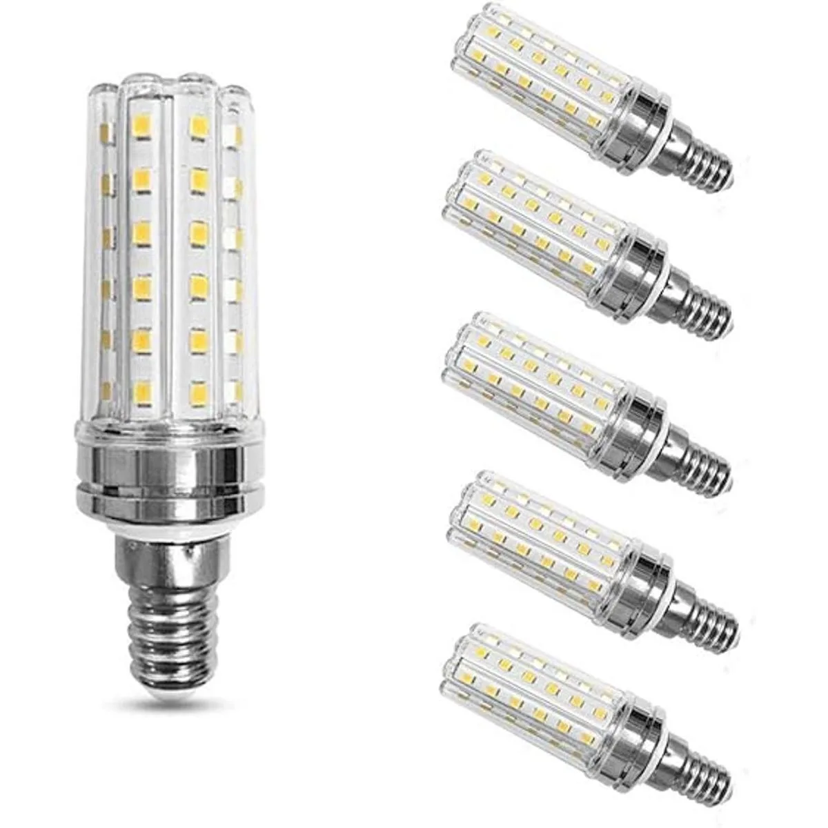 Bombillas LED de maíz paquete de 6 unidades E14 Base LED_1