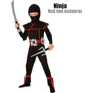 Juego deluxe de armas de guerrero ninja para niños_4