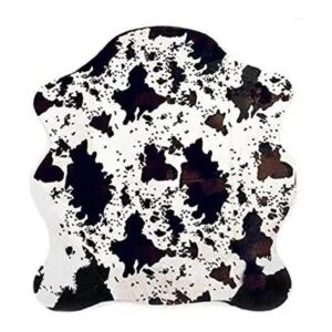 MustMat Alfombra de piel de vaca para decoración de_1