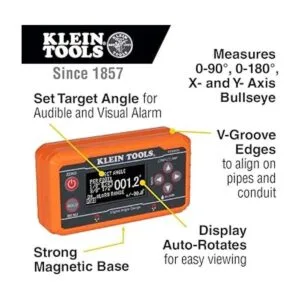 Klein Tools 935DAGL Buscador digital de ángulo de nivel_3