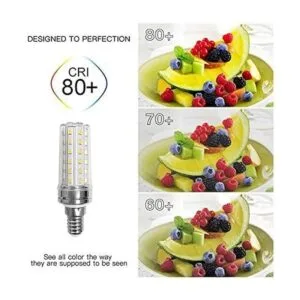 Bombillas LED de maíz paquete de 6 unidades E14 Base LED_3