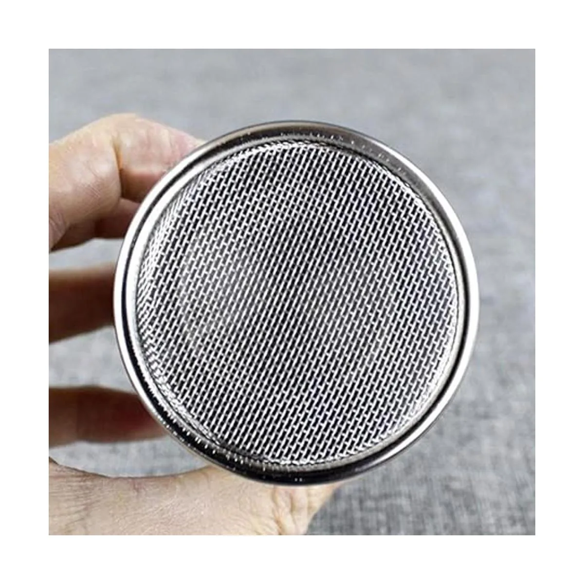 Onwon Azúcar en polvo con tapa Acero inoxidable fino_3