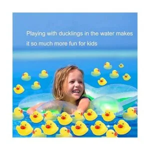 LOUHUA Patito de goma miniatura; juguete de baño para_5