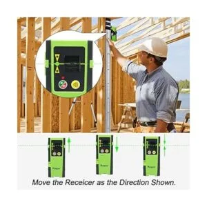 Huepar Detector láser para nivel láser de línea receptor_3