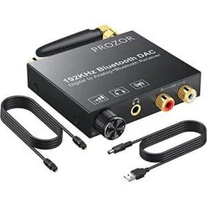 PROZOR Convertidor de audio digital a analógico de 192 kHz_1