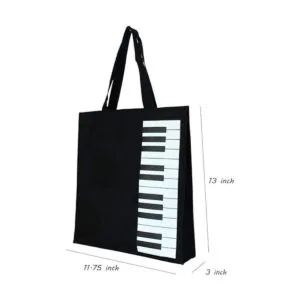 Piano Bolso de mano reutilizable bolsa de la compra_2