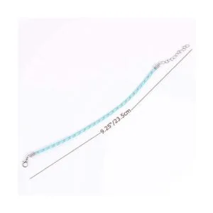 Onwon 50 unidades de pulseras trenzadas de cuero de_5