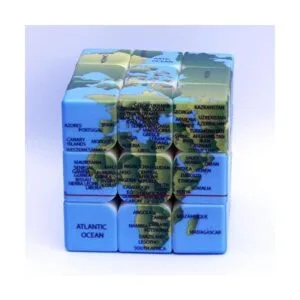 Speed Cube World Map Design Magic Cube PuzzleIQ Games_2