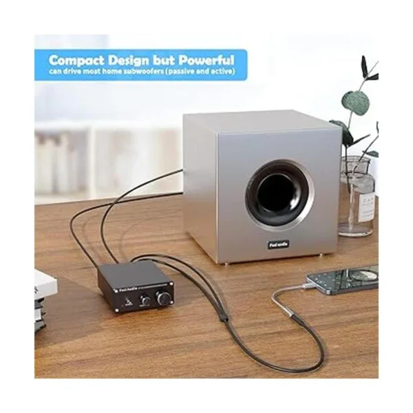 Fosi Audio TP02 TDA7498E Amplificador de subwoofer mini_3