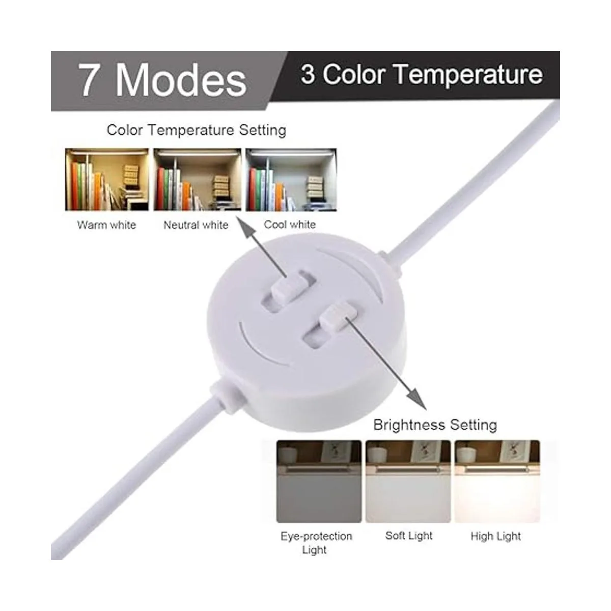 LULUAN Iluminación regulable para debajo del gabinete 3_2