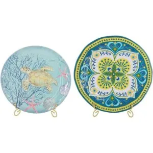 LIONWEI LIONWELI Soporte de placa de hierro dorado de 6_7