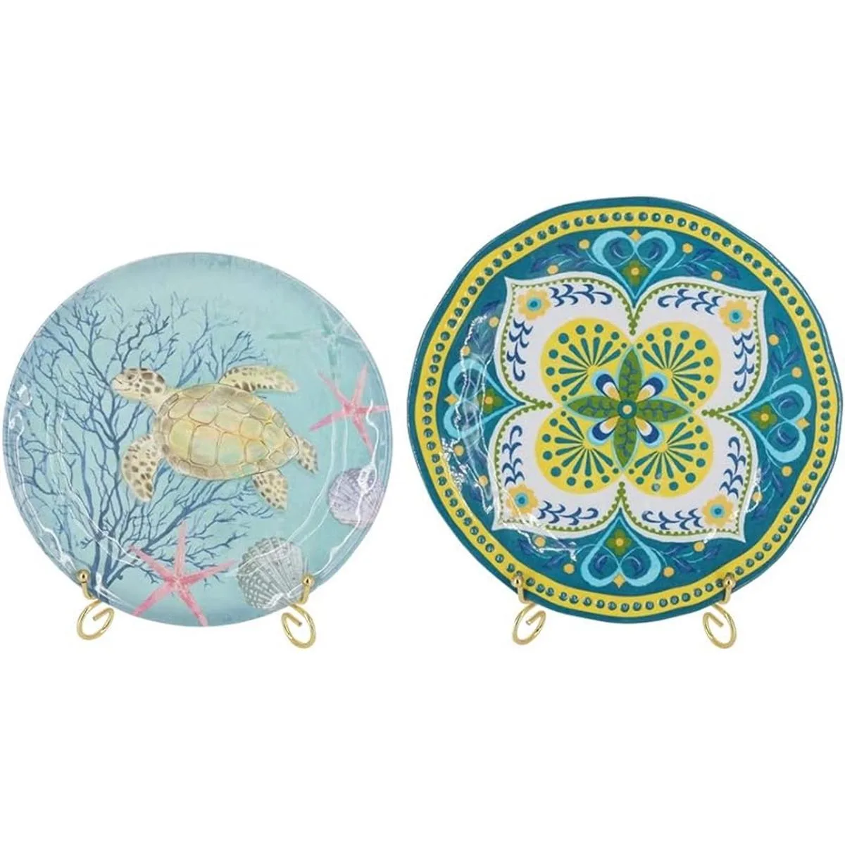 LIONWEI LIONWELI Soporte de placa de hierro dorado de 6_7