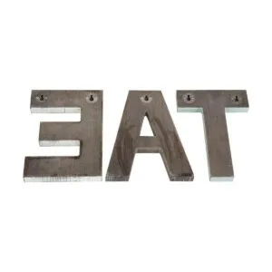 MyGift Letrero EAT para decoración de cocina multicolor_5