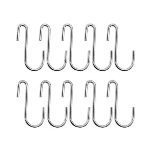 ESFUN Paquete de 24 ganchos en forma de S resistentes de_3