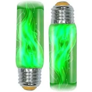 Bosque de luz solar Bombilla LED de efecto de llama E26_1