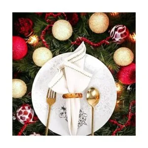 Juego de 12 servilletas de primavera servilletas de_6