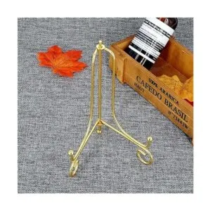 LIONWEI LIONWELI Soporte de placa de hierro dorado de 6_4