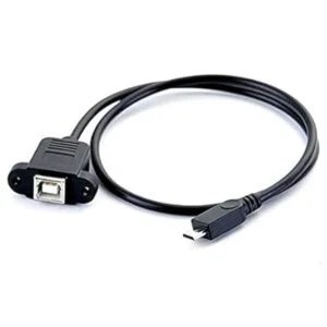 Traovien Cable de impresora micro USB de 5 pines macho a_5