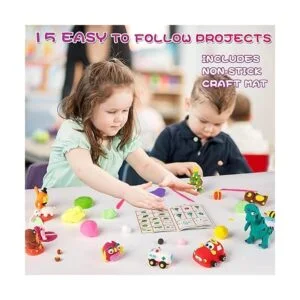 Kit de arcilla de modelado 24 colores de arcilla_5