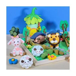 Kit de arcilla de modelado 24 colores de arcilla_3