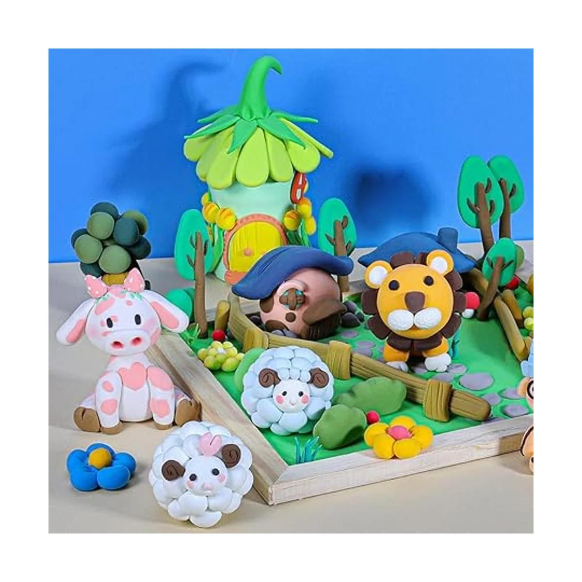 Kit de arcilla de modelado 24 colores de arcilla_3