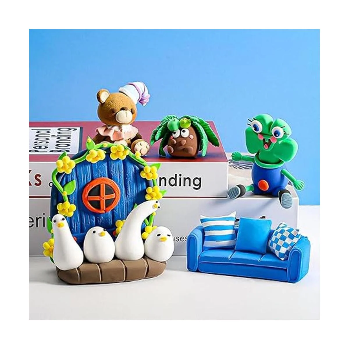 Kit de arcilla de modelado 24 colores de arcilla_6