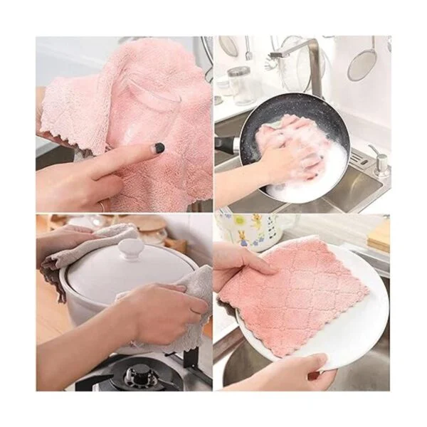 Paquete de 10 paños de cocina paños de cocina de_4