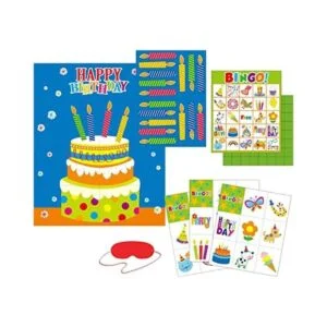 Juego de bingo de 32 jugadores y pin las velas en el_1