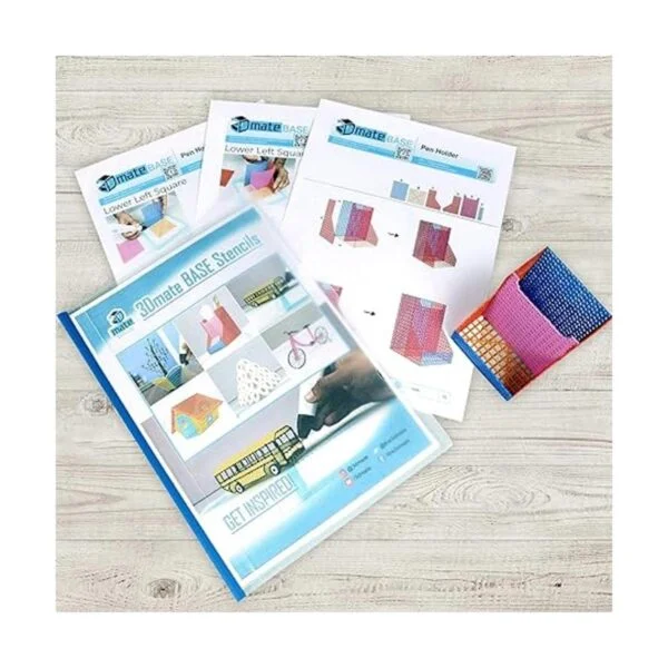 Plantillas de papel 3D para bolígrafo 3D Maceta soporte_2