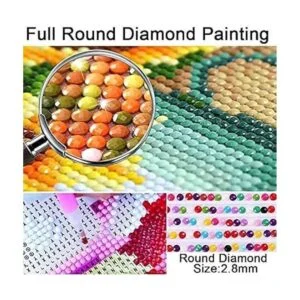 NIUNIU ART Kits de pintura de diamante 5D por números_4