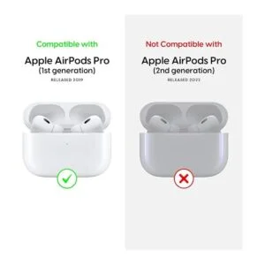 TALK WORKS Funda para AirPods Pro con llavero funda_4