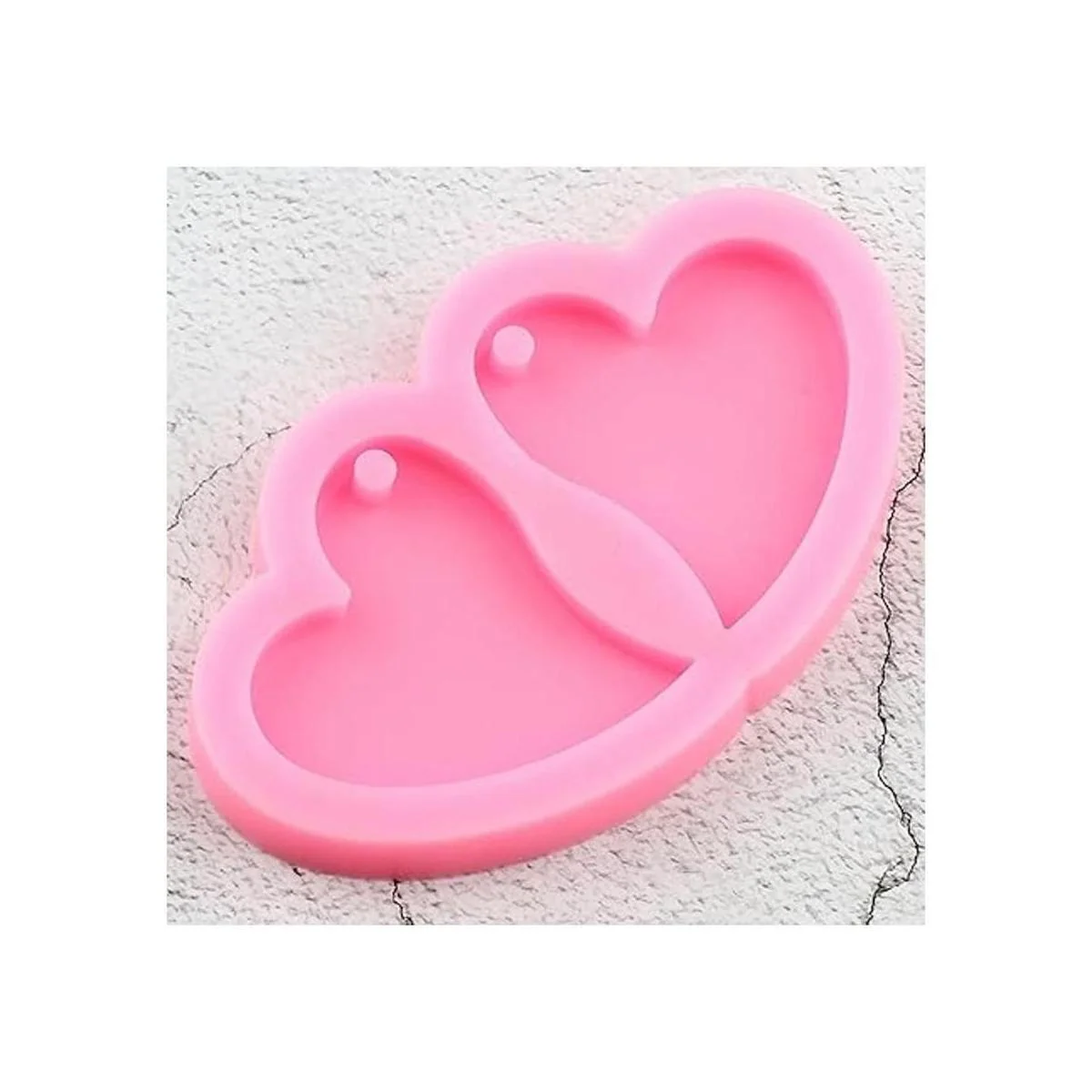 DIYstore Juego de 2 moldes de silicona en forma de_6