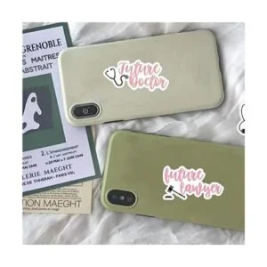 Calcomanías de equipo de ciencia médica Estetoscopio de_5