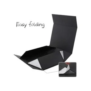 Caja de regalo vacía pequeña negra de 7.8 x 7 x 3.1_3