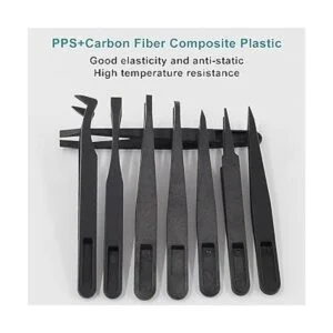 Bonsicoky Juego de 8 pinzas de plástico de precisión 4.8_5