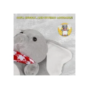 TOY Life Juguetes de elefante de felpa para bebés_5