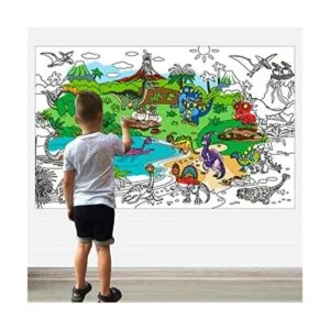 ALEX Art Póster gigante para colorear Hoja de libro de_1