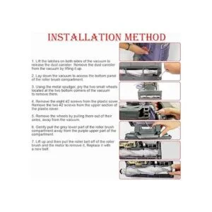 MEROM Correa de repuesto compatible con Shark NV350 NV351_5